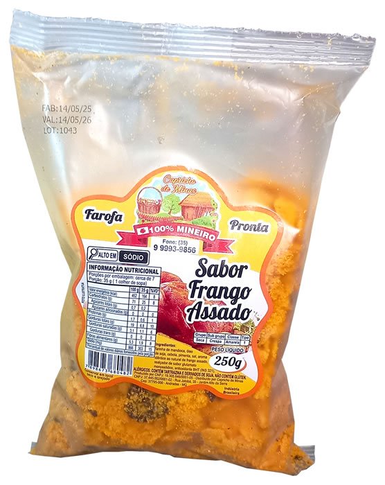 Farofa de Frango Assado